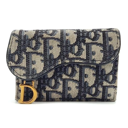Porte carte selle oblique Dior Christian L763687 130266607
