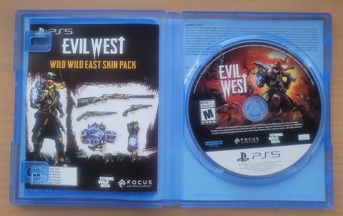 Evil West Sony PlayStation 5 PS5 2022 DISCO COME NUOVO TESTATO 100% FUNZIONANTE - Foto 3 di 5