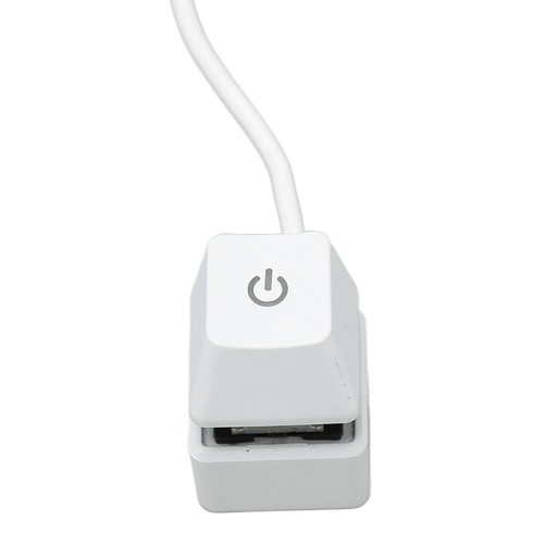 PC Power Switch White Mechanical Key Blue Switch Backlit Plug And Play PC Pow FY - Afbeelding 3 van 42