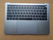 MacBook Pro 13" A1706 2016 2017 Space Gra Case Keyboard Trackpad Grade B
