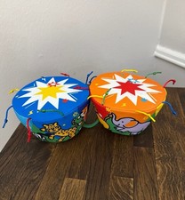 Melissa  Doug K's Kids Bongo Drums Soft Musical Instrument