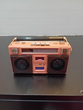 ANTPO Retro Vintage Radio Bluetooth Speakers Vintage Decor Small Wireless Spe...