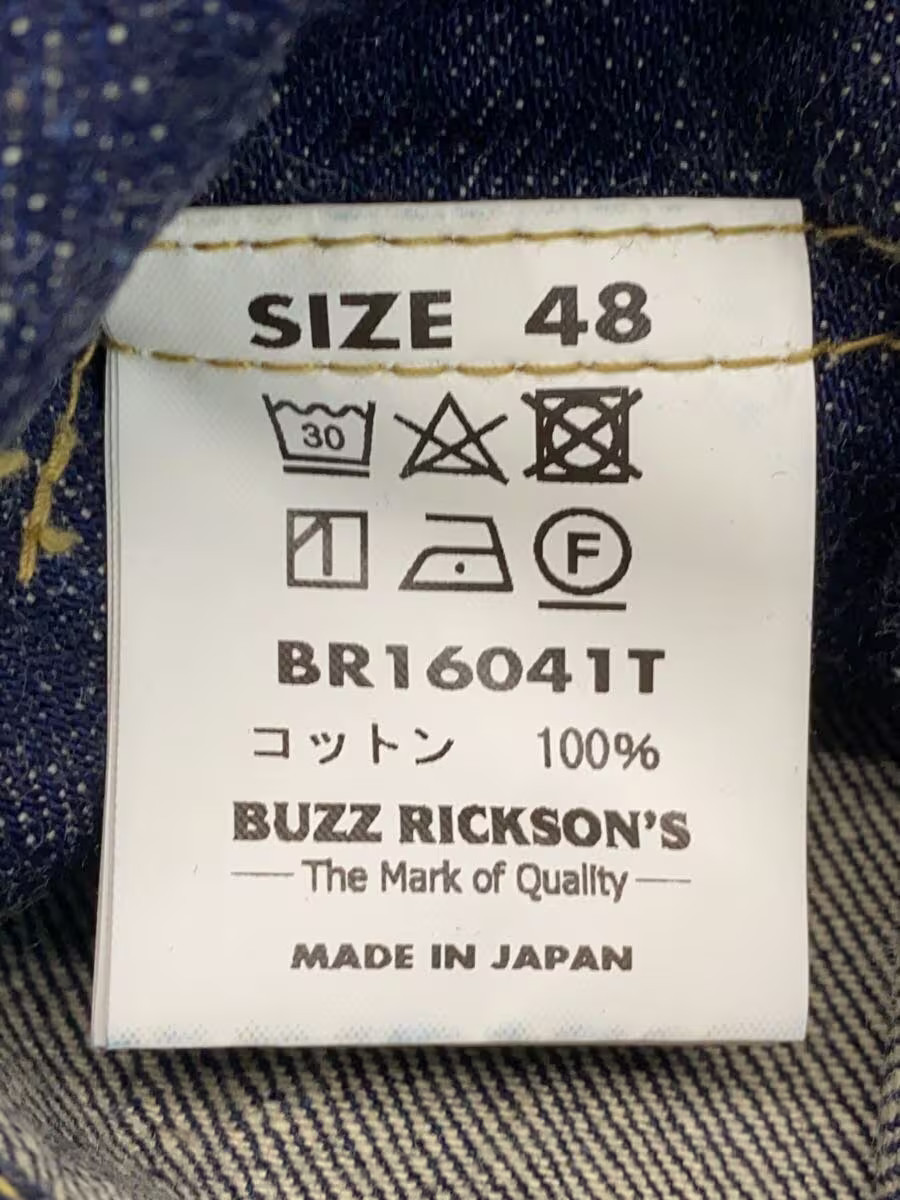 Buzz Rickson s War Model Denim Jacket Split T 48 … - image 4