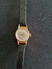Parat Vintage Damenuhr Handaufzug Läuft 17 Rubis Vergoldet