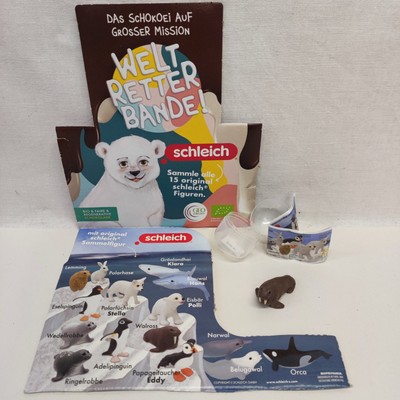 Schleich Weltretterbande - Sammelfiguren - Arktis Nordpol - Walross - Inkl BPZ.