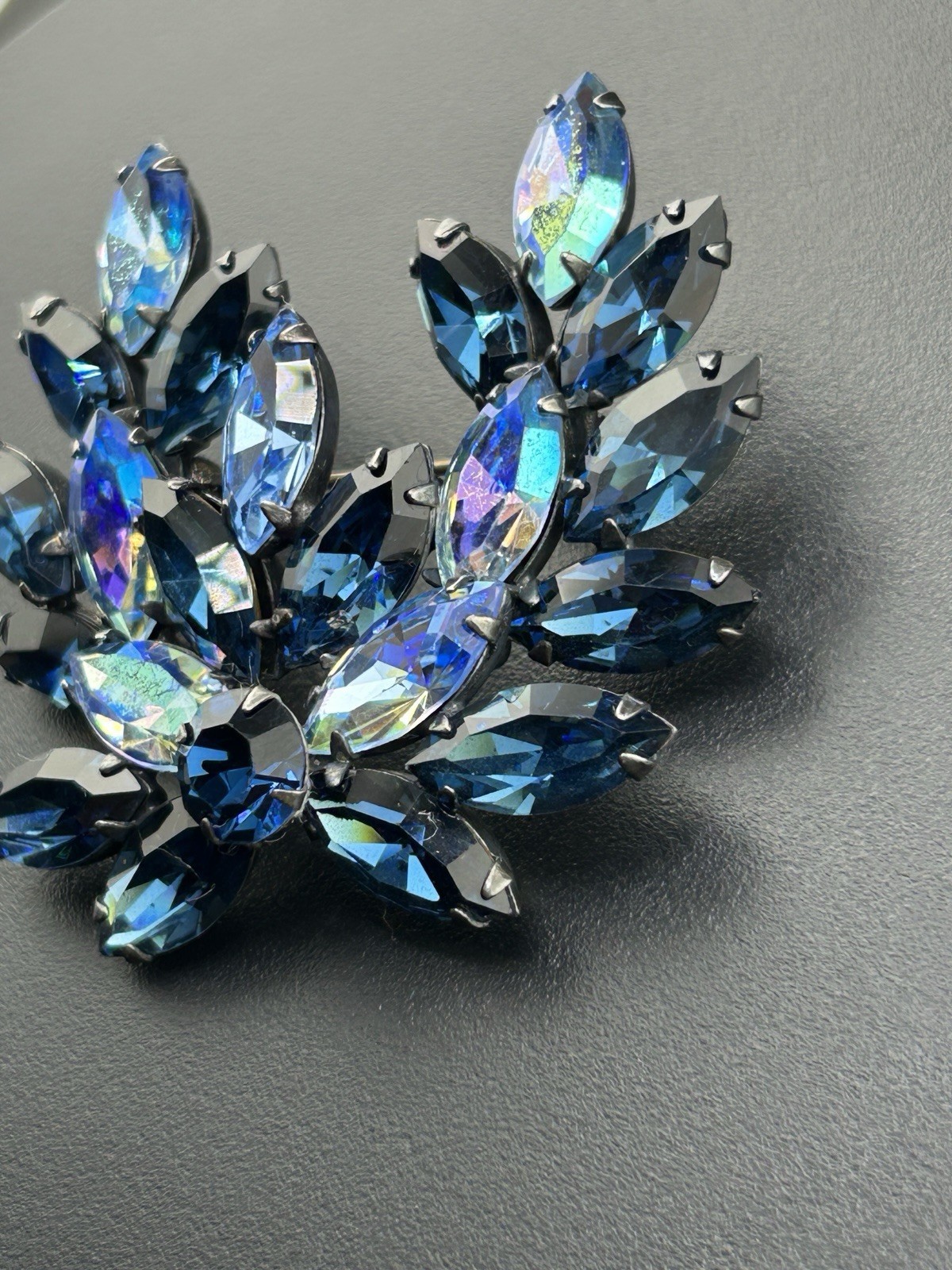 Possible Unsigned Regency Blue Prong Set Navette … - image 11