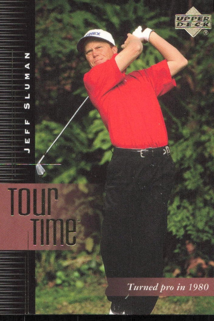 2001 Jeff Sluman Tour Time #191 Golf Upper Deck LP