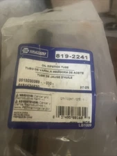 NOS Napa Solutions Engine Oil Dipstick Tube Metal 819-2241