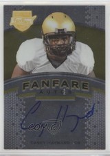 2012 Press Pass Fanfare Gold Casey Hayward #CH Auto 0p4b
