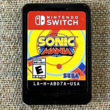 Sonic Mania (Nintendo Switch, Loose, Tested, Refurbished) Condition: Excellent