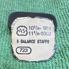 AS 723 balance staff new old stock NOS watch parts