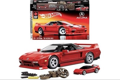  SAME DAY SHIPPING  *RARE* Hot Wheels Brick Shop Acura NSX RAYS Wheels