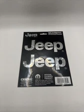 CHROMA 6227 Jeep 2 pcs Tread Holographix Stick-Onz Decal