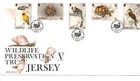 1988 JERSEY - WILDLIFE PRESERVATION TRUST V FDC FROM COLLECTION N58