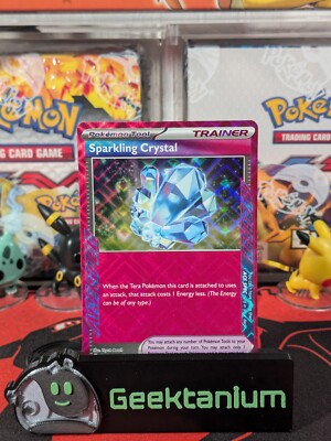 Sparkling Crystal 142/142 Holo Stellar Crown Pokemon Card | eBay
