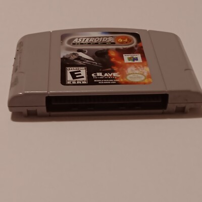 Asteroids Hyper 64, Nintendo 64, N64, Cart Only
