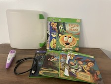 LeapFrog Tag Lot 7 Books  Pink Pen Stylus Reader  Carrying Case