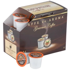  Caffe de Aroma Sumatra Blend Coffee Single Serve Cups - 24/Box