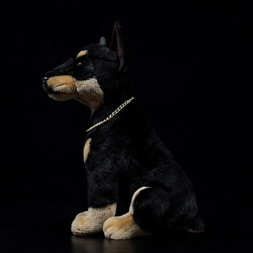 doberman soft toy