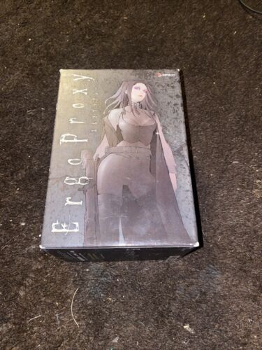 ERGO PROXY VOLUMES 1 2 3 4 DVD Episodes 1-16 Engilsh or Japanese Anime WS 4  Disc