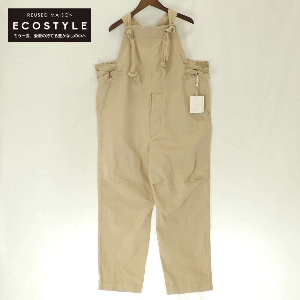 blurhms 21AW Beige Chino Salvage Overalls Bottoms 3 beige