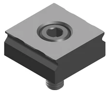 Mitee-Bite #33150: 1 Piece TalonGrip Fixture Grip, 1" Square x 1/2" High,