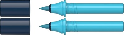 Schneider 2 Patronen für 040 Paint-It Twinmarker Brush Pinsel 30 Farben Ersatz