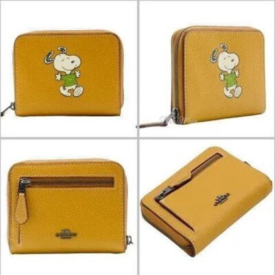 小物 PEANUTS&CO ORIGINAL LEATHER SHORT WALLET PEANUTS & Co. ORIGINAL LEATHER SHORT WALLET B.S.W. market place