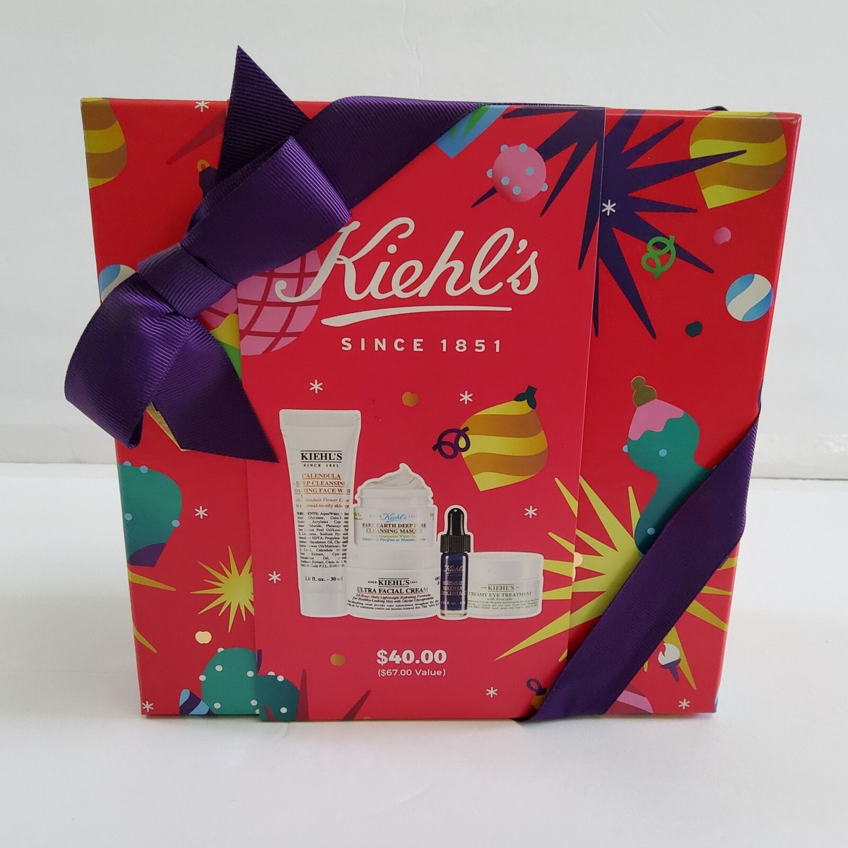 Kiehl's x Janine Rewell Best Of Kiehl's Set 5 Products Gift Box | eBay