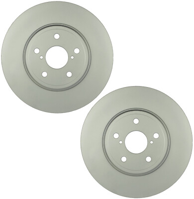 Bosch QuietCast Pair Set 2 Front Vented 315mm Disc Brake Rotors For