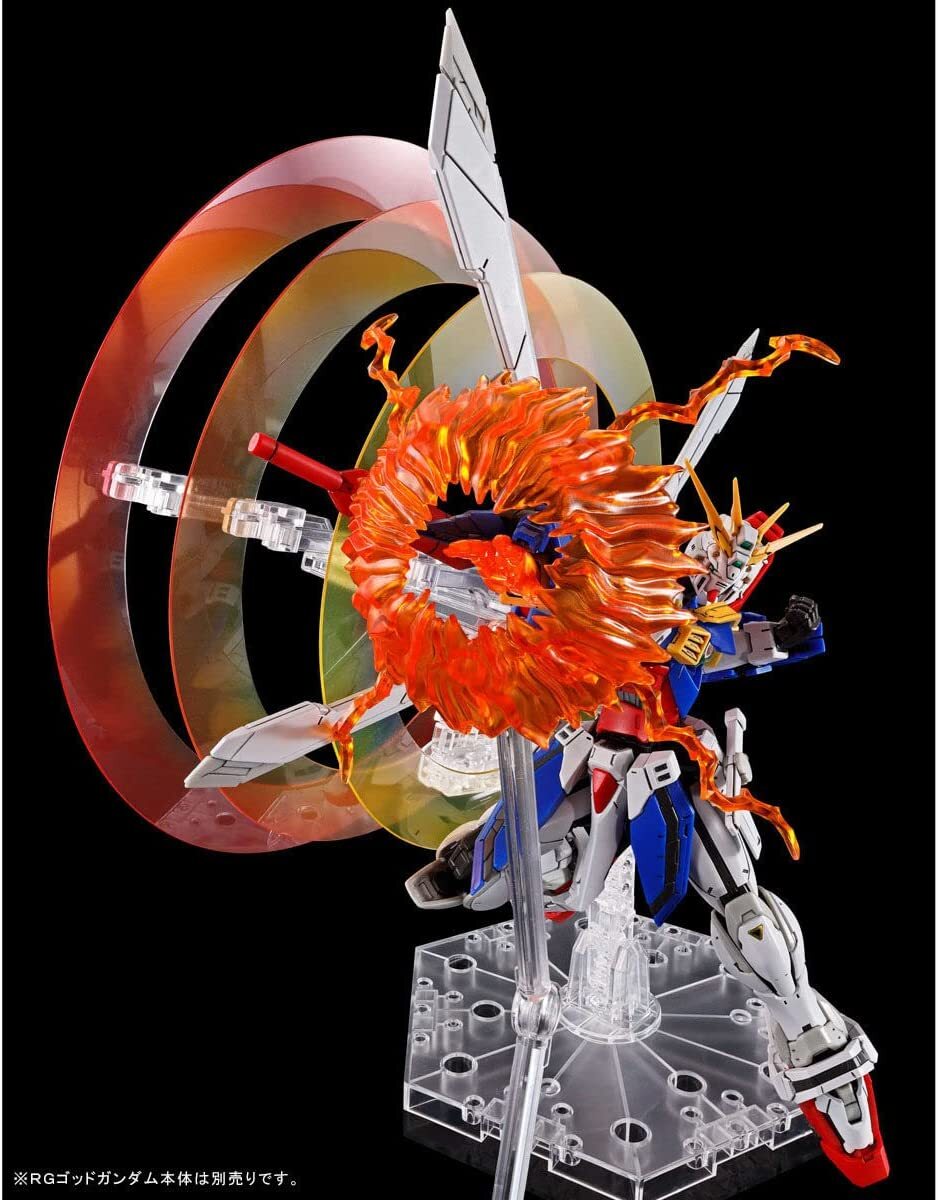 Premium BANDAI RG 1/144 EXPANSION SET for GOD GUNDAM Model Kit