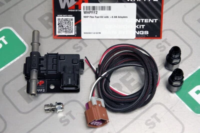 WHP Flex Fuel Sensor Kit ethanol Content sensor E85 with -6 AN Adapters WHPFF2 - Bild 1 von 4
