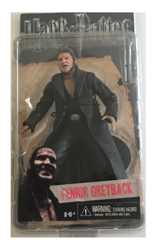 Figuras de acción coleccionables NECA Harry Potter, serie 1 - Fenrir Greyback - abierto Foto 2 de 4