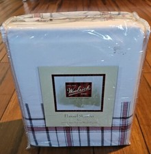 Woolrich Flannel Sheet Set Twin Flat And Fitted Sheets Pillowcase 100 Cotton