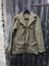 P1- Veste treillis modèle 1947 47/52 INDO Algérie TAP PARA Carure 44