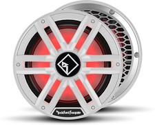Rockford Fosgate M2D2-12S 12" DVC 2-ohm, White, Sealed, RGB