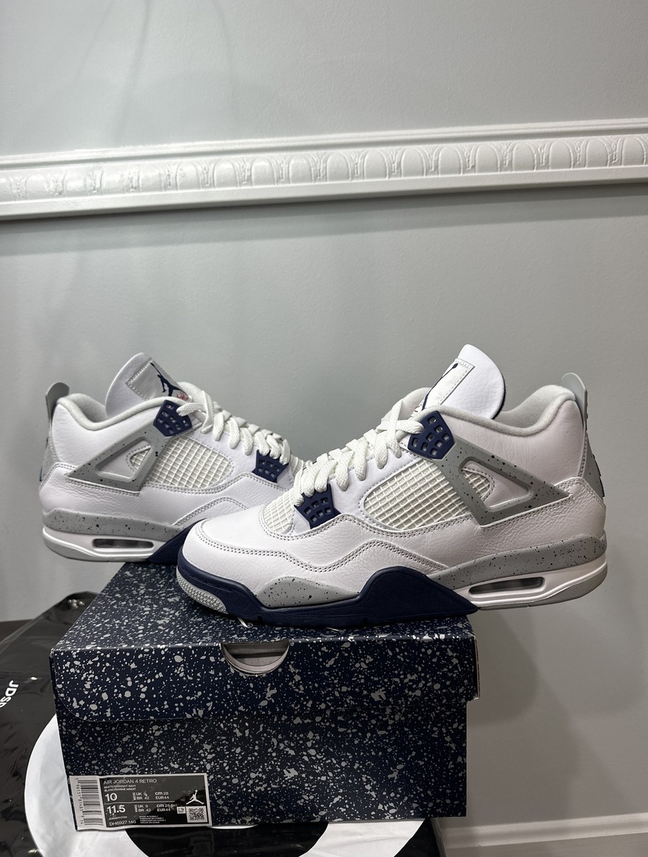 Size 10.5 - Air Jordan 4 Retro Midnight Navy DH6927-140 Jordan Men main image 3