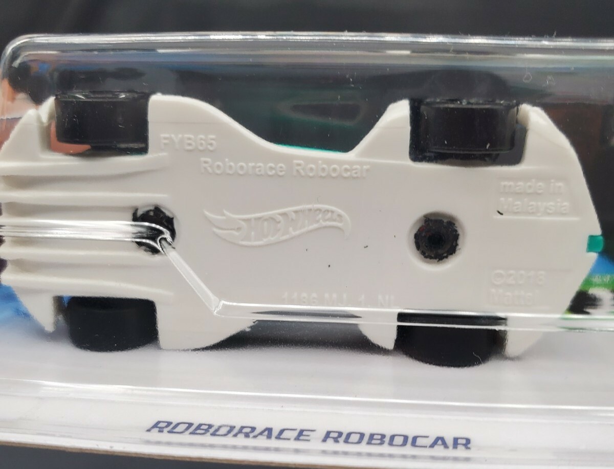 Hot Wheels HW Green Speed Roborace Robocar New in Package Fast