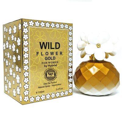 Wild Flower Gold Women Perfume Eau de Parfum Wild Berries Sweet Fresh 3.4 OZ