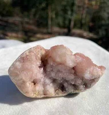 Gorgeous Brazilian Pink Amethyst Freeform *Druzy *Balance *Calmness