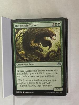 Aether Revolt #121 Ridgescale Tusker