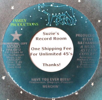 Wenchin' Have You Ever Been 80's Funk Funky Rock EX+ DJ 45 7'' Vinyl -Coupons!