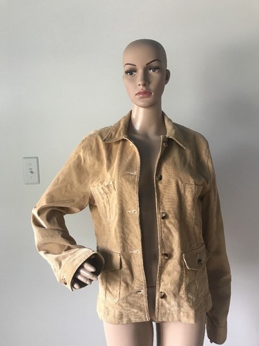 Gator Of Florida Tan 100% Cotton Corduroy Lightweight Jacket Washable Size 8 / M - Bild 7 von 11