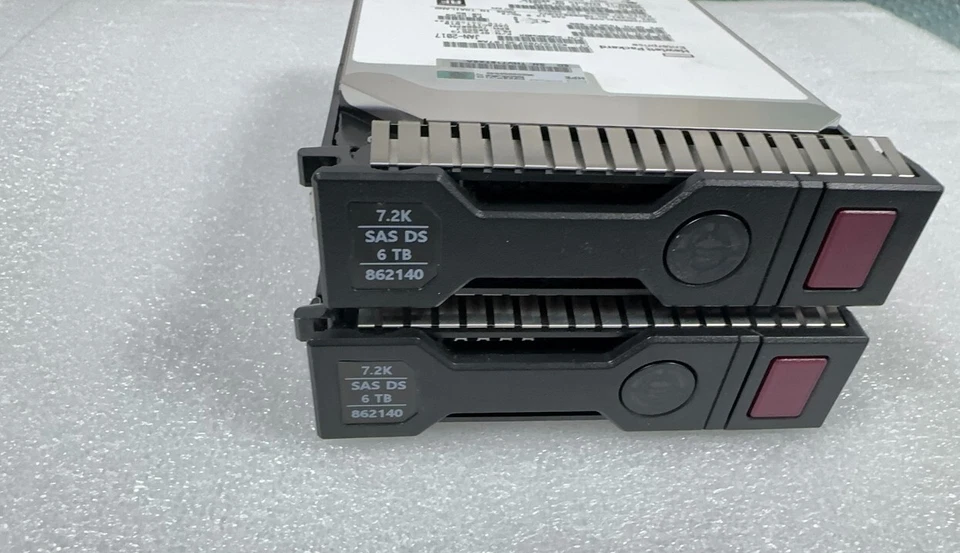 HPE 6TB 861754-B21 862140-001 3.5" SAS 12G 7.2K Gen9 Gen10 HDD Hard Drive NEW - Image 2 of 4