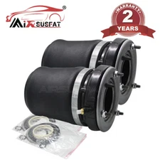 Pair Front Air Suspension Spring For BMW X5 E53 37116757501 37116757502 98-06