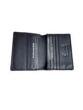 SEDONA® RFID BUSINESS CARD CASE WITH WINDOW OUTSIDE, BLACK