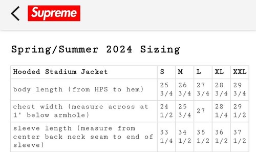 🔥🔥 Supreme Hooded Stadium Jacket - Red - Large - Box Logo 🔥🔥 - Picture 10 of 10