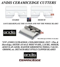Andis CeramicEdge Replacement Blade CERAMIC CUTTER*Fit SHOWEDGE,EGT & Ultra Edge