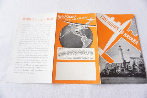 Havana Aviation Air Airline Publicity Booklet - Picture 3 of 4