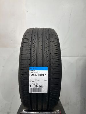 1 Used  Hankook DynaPro HP 2 P255/60R17 2556017 255/60/17 106 V - 7/32